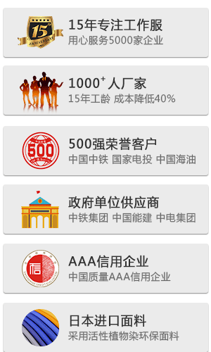 佳莉服飾榮譽資質