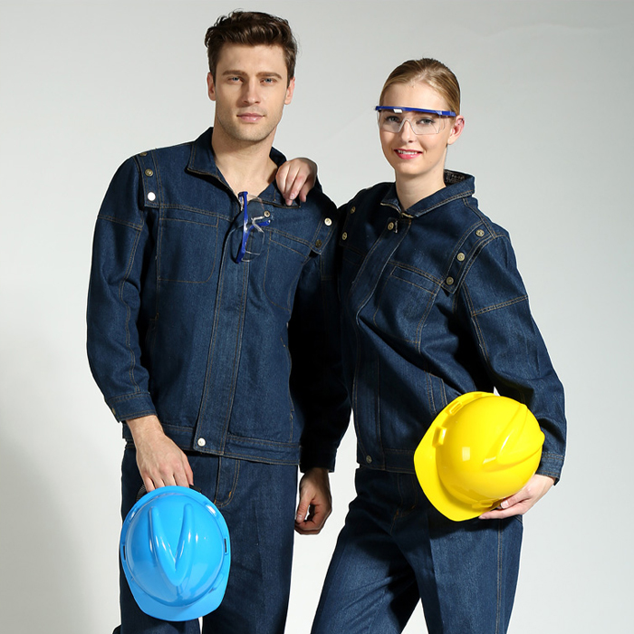 國家電網(wǎng)牛仔服，電焊工作服 JL-NZ001