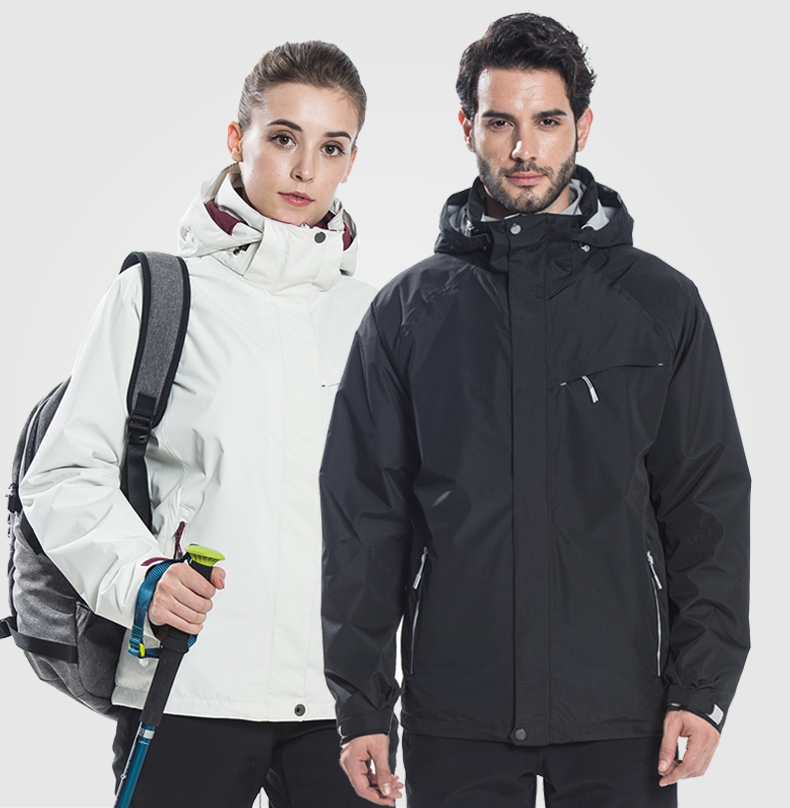 三合一沖鋒衣定做 防風(fēng)防雨JL-GC028