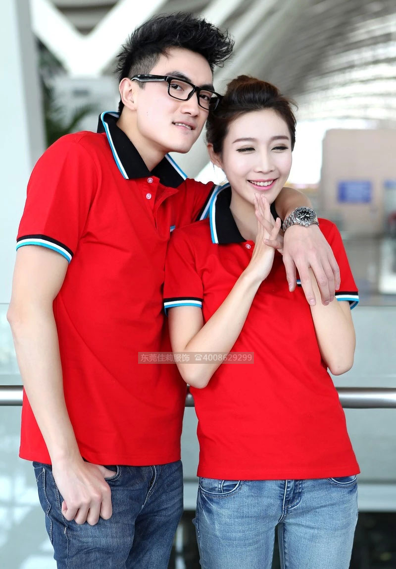 夏員工工衣短袖-實拍2