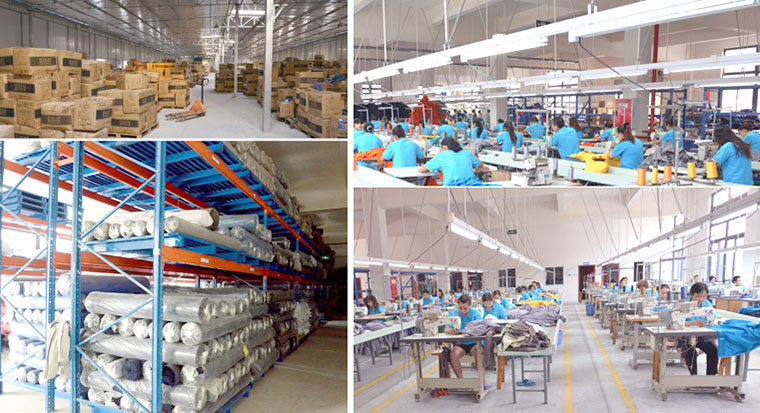 佳莉工作服生產(chǎn)車(chē)間